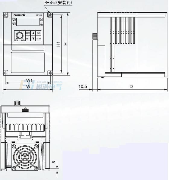 (Panasonic)松下变频器VF200系列