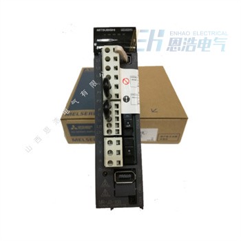 三菱JE系列伺服MR-JE-10A+刹车电机HG-KN13BJ-S100